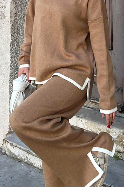 Komplet ALNINZA, Kolor : jasnobrązowy, IVET.PL - Modna odzież