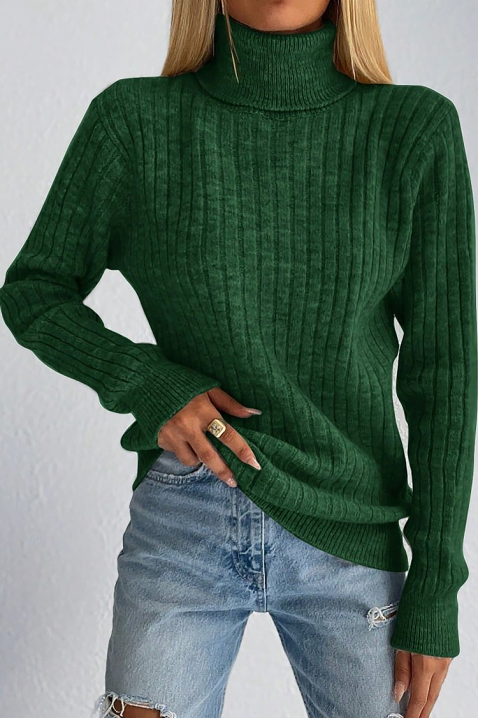 Sweter DAVILDA GREEN, Kolor : zielony, IVET.PL - Modna odzież