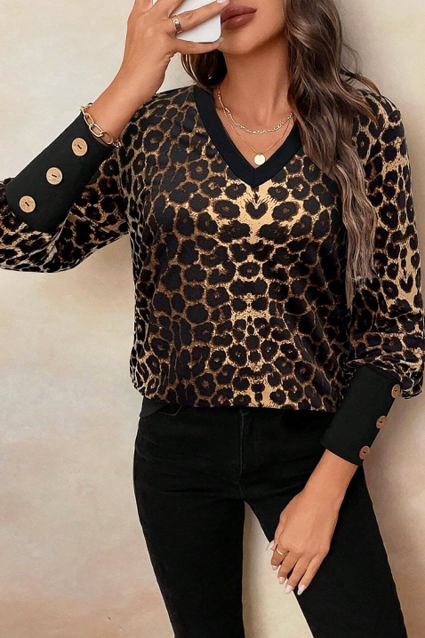 Bluzka TREVELDA, Kolor : wielokolorowy, IVET.PL - Modna odzież