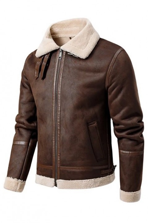 Kurtka HALMAN BROWN, Kolor : brązowy, IVET.PL - Modna odzież