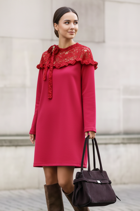 Sukienka KROMENDA RED, Kolor : czerwony, IVET.PL - Modna odzież