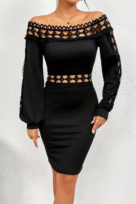 Sukienka FLOBENSA, Kolor : czarny, IVET.PL - Modna odzież