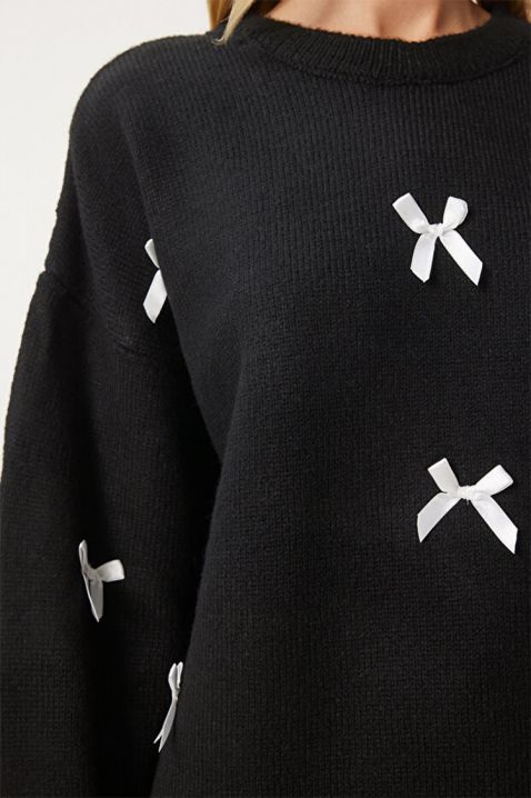 Sweter ATRELVA BLACK, Kolor : czarny, IVET.PL - Modna odzież