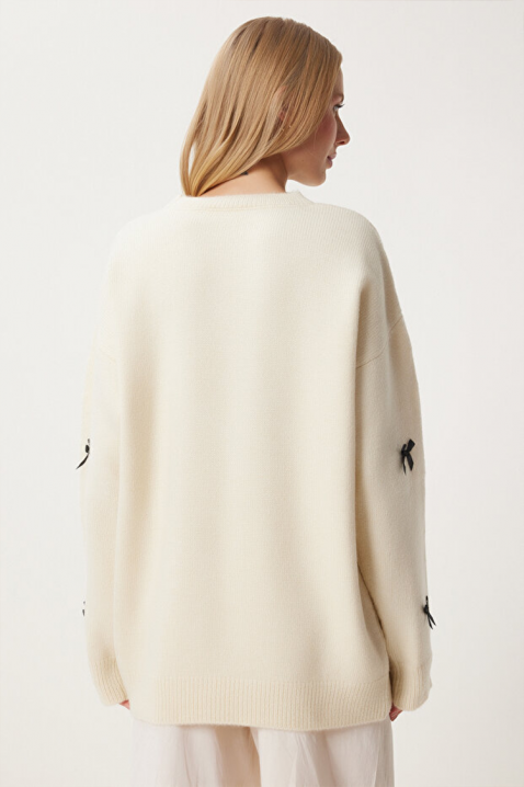 Sweter ATRELVA ECRU, Kolor : ecru, IVET.PL - Modna odzież