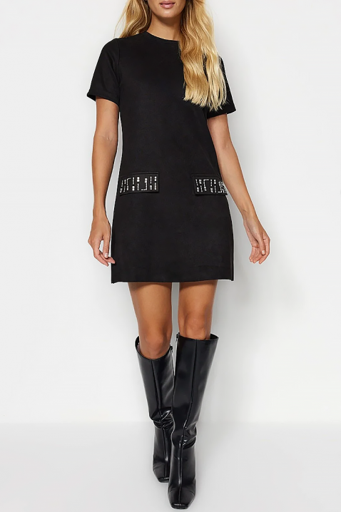 Sukienka GARDELDA BLACK, Kolor : czarny, IVET.PL - Modna odzież