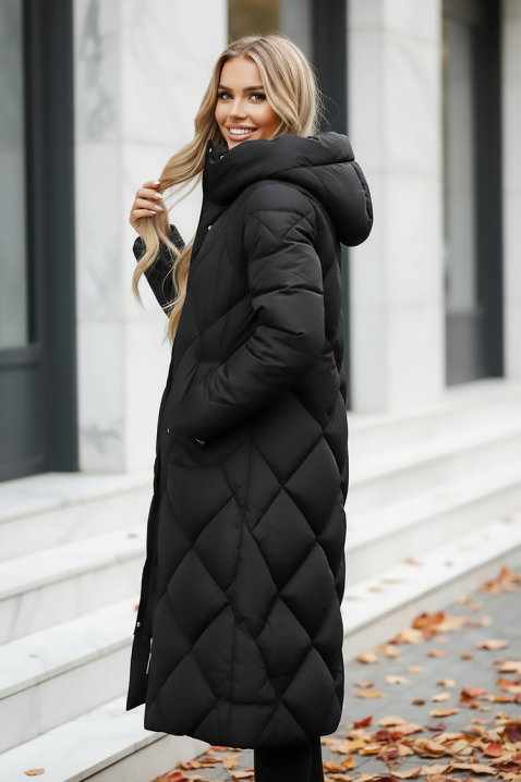 Płaszcz AVELSONA, Kolor : czarny, IVET.PL - Modna odzież