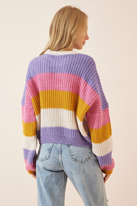 Sweter VODENGA, Kolor : wielokolorowy, IVET.PL - Modna odzież