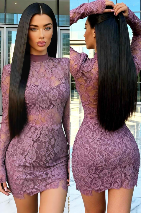 Sukienka KIARDA, Kolor : fioletowy, IVET.PL - Modna odzież