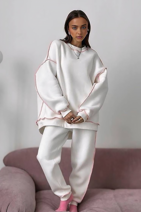 Komplet DERIOLSA, Kolor : biały, IVET.PL - Modna odzież