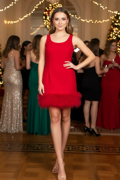 Sukienka HOLINZANA RE, Kolor : czerwony, IVET.PL - Modna odzież