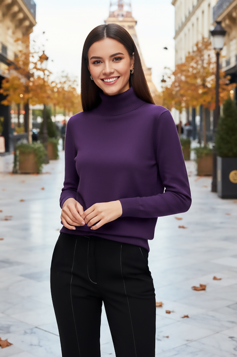 Sweter ERTIVOMA LILA, Kolor : fioletowy, IVET.PL - Modna odzież