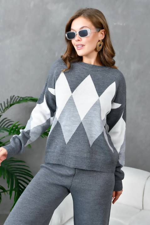 Komplet ATROASA, Kolor : szary, IVET.PL - Modna odzież