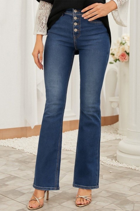 Jeansy FLENZINA, Kolor : chabrowy, IVET.PL - Modna odzież