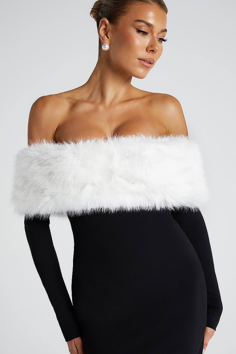 Sukienka PLOVENDA, Kolor : czarny, IVET.PL - Modna odzież