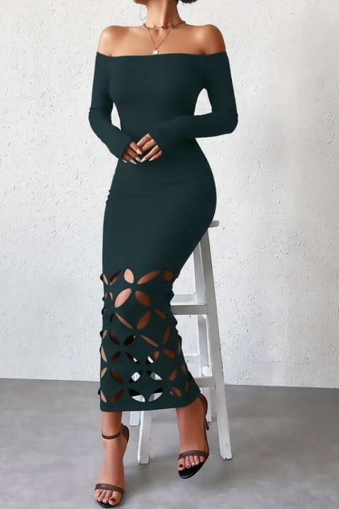 Sukienka MAKRONZA KHAKI, Kolor : khaki, IVET.PL - Modna odzież