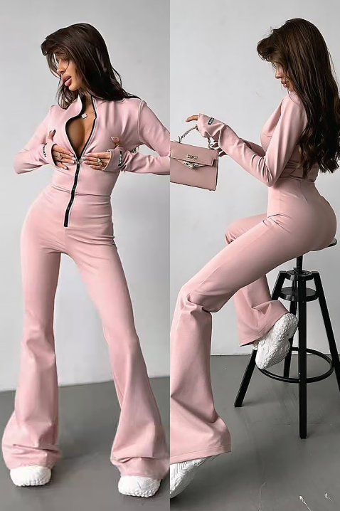 Kombinezon SARDONA, Kolor : pudrowy róż, IVET.PL - Modna odzież