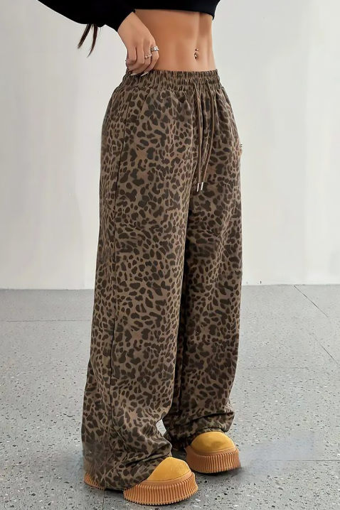 Spodnie PANTELORA, Kolor : panterka, IVET.PL - Modna odzież