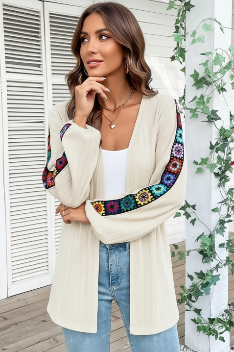 Kardigan RANZOLA ECRU, Kolor : ecru, IVET.PL - Modna odzież