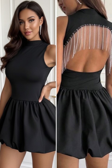 Sukienka EDELVINA, Kolor : czarny, IVET.PL - Modna odzież