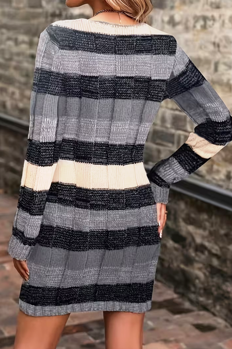 Sukienka MLEVILDA GREY, Kolor : szary, IVET.PL - Modna odzież