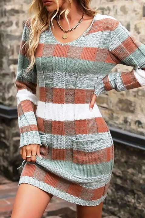 Sukienka MLEVILDA GREEN, Kolor : zielony, IVET.PL - Modna odzież