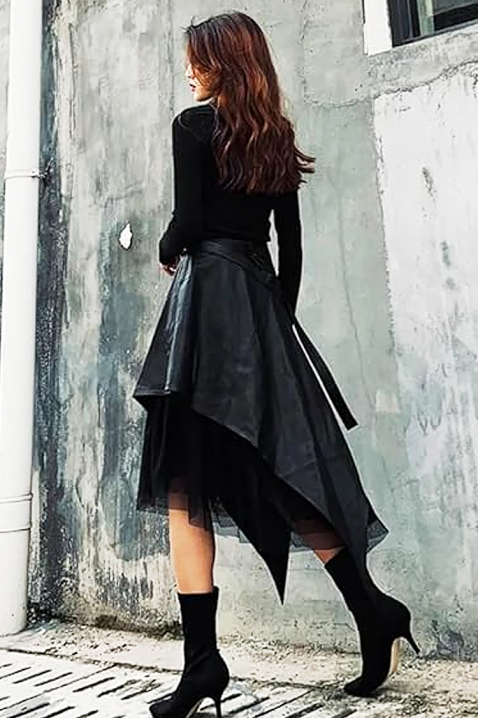 Spódnica DREZILDA, Kolor : czarny, IVET.PL - Modna odzież