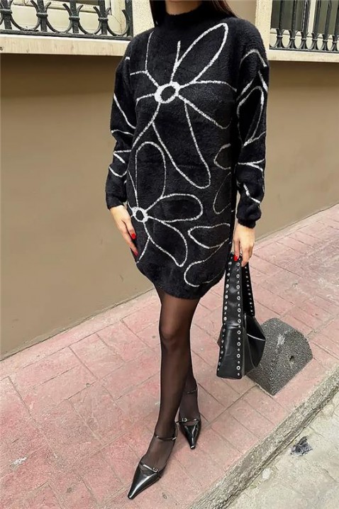 Sukienka GANIZETA BLACK, Kolor : czarny, IVET.PL - Modna odzież