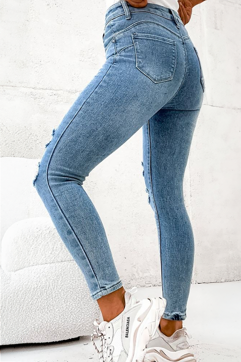 Jeansy DENZIMA, Kolor : błękitny, IVET.PL - Modna odzież