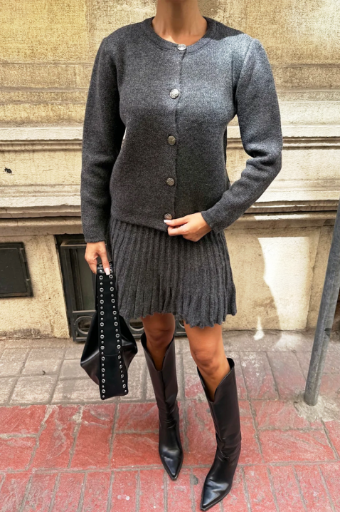 Komplet ERDIMOLA, Kolor : grafitowy, IVET.PL - Modna odzież