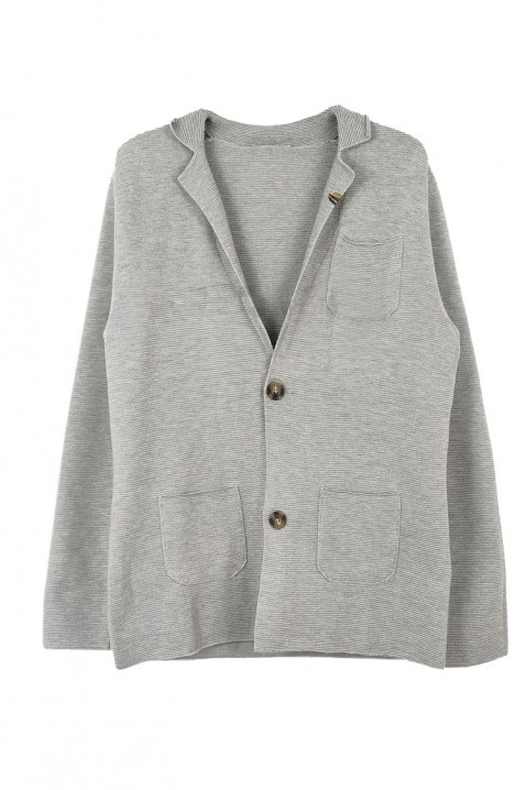Kardigan PITERFO, Kolor : szary, IVET.PL - Modna odzież