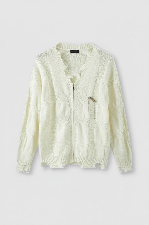 Kardigan JOLZERO ECRU, Kolor : ecru, IVET.PL - Modna odzież