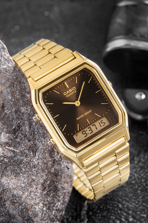 Zegarek CASIO AQ-230GA-5AMQYDF, Kolor : złoty, IVET.PL - Modna odzież