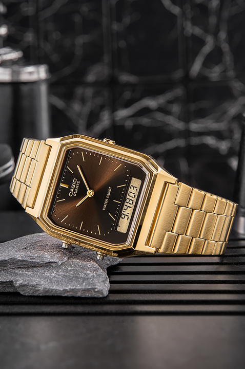 Zegarek CASIO AQ-230GA-5AMQYDF, Kolor : złoty, IVET.PL - Modna odzież