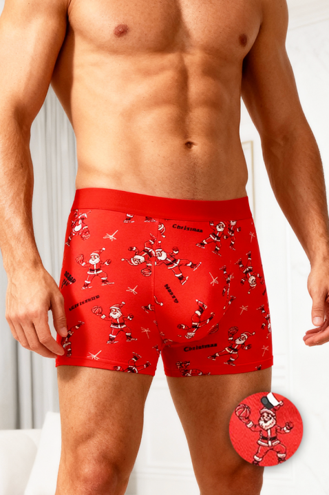 Meskie bokserki JOXO, Kolor : czerwony, IVET.PL - Modna odzież