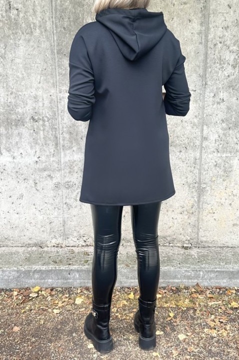 Tunika ALEZONDA BLACK, Kolor : czarny, IVET.PL - Modna odzież