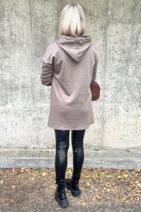 Tunika ALEZONDA MOCHA, Kolor : mocca, IVET.PL - Modna odzież