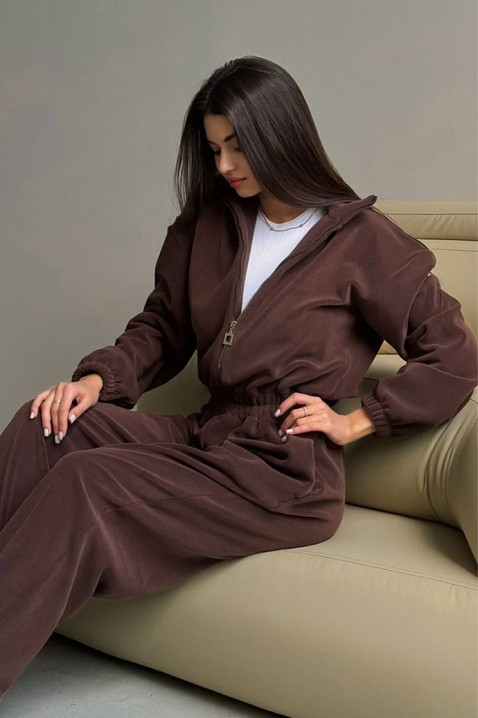 Komplet ZDRABLINA BROWN, Kolor : brązowy, IVET.PL - Modna odzież