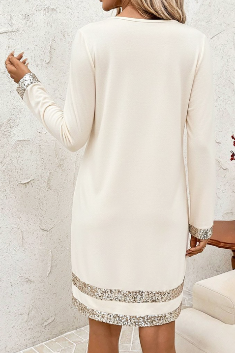 Sukienka DERSIOLA ECRU, Kolor : ecru, IVET.PL - Modna odzież