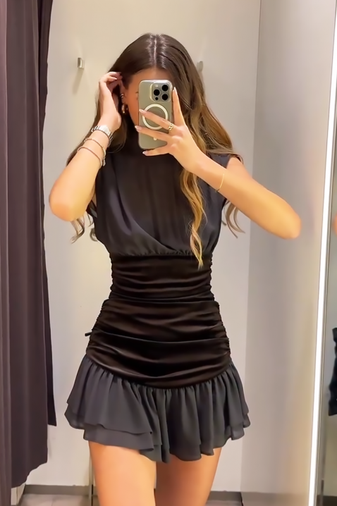 Sukienka AMSIENA, Kolor : czarny, IVET.PL - Modna odzież