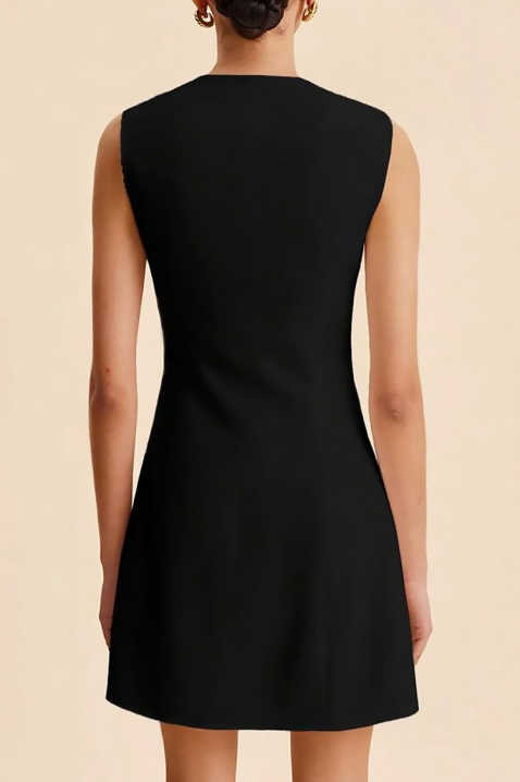 Sukienka POLVINDA, Kolor : czarny, IVET.PL - Modna odzież