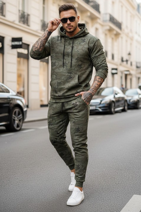 Komplet MAFOGO, Kolor : khaki, IVET.PL - Modna odzież