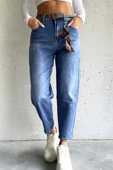 Jeansy DENZILANA, Kolor : chabrowy, IVET.PL - Modna odzież