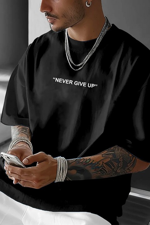 Koszulka HREZO, Kolor : czarny, IVET.PL - Modna odzież