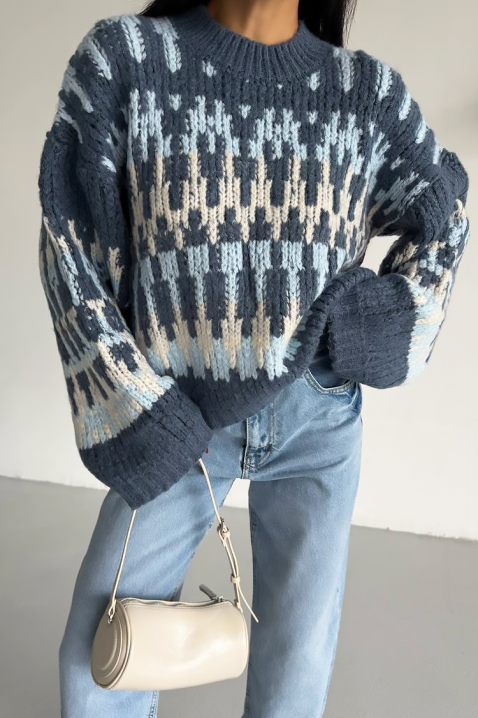 Sweter GERIONA, Kolor : wielokolorowy, IVET.PL - Modna odzież