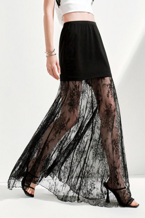 Spódnica MALZANA, Kolor : czarny, IVET.PL - Modna odzież