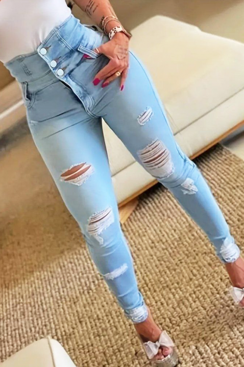 Jeansy VERIANSA, Kolor : chabrowy, IVET.PL - Modna odzież