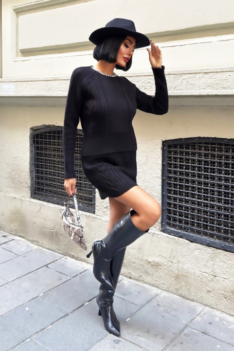 Komplet ELRONZA BLACK, Kolor : czarny, IVET.PL - Modna odzież