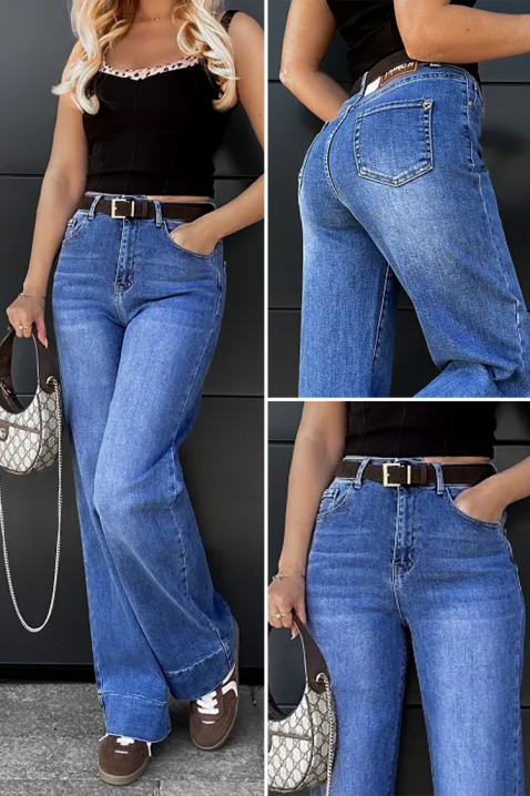 Jeansy YAMRENZA, Kolor : chabrowy, IVET.PL - Modna odzież