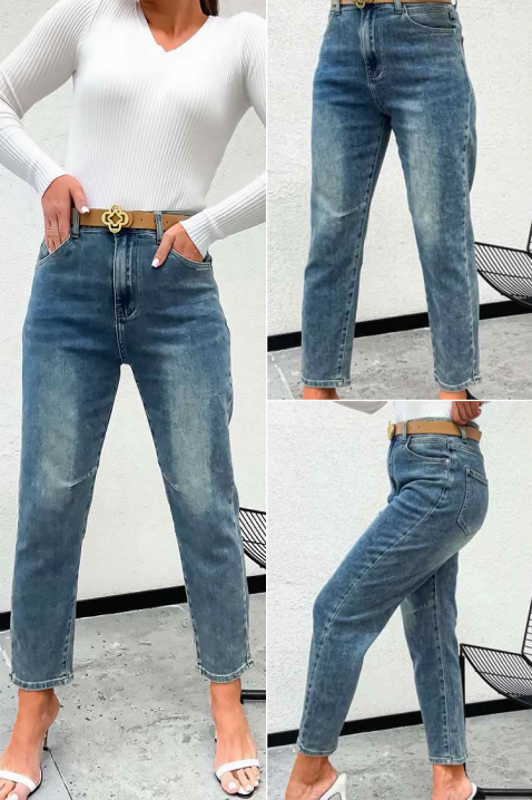 Jeansy BLONDINZA, Kolor : błękitny, IVET.PL - Modna odzież