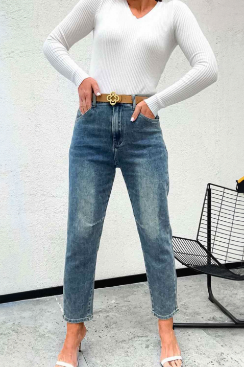 Jeansy BLONDINZA, Kolor : błękitny, IVET.PL - Modna odzież